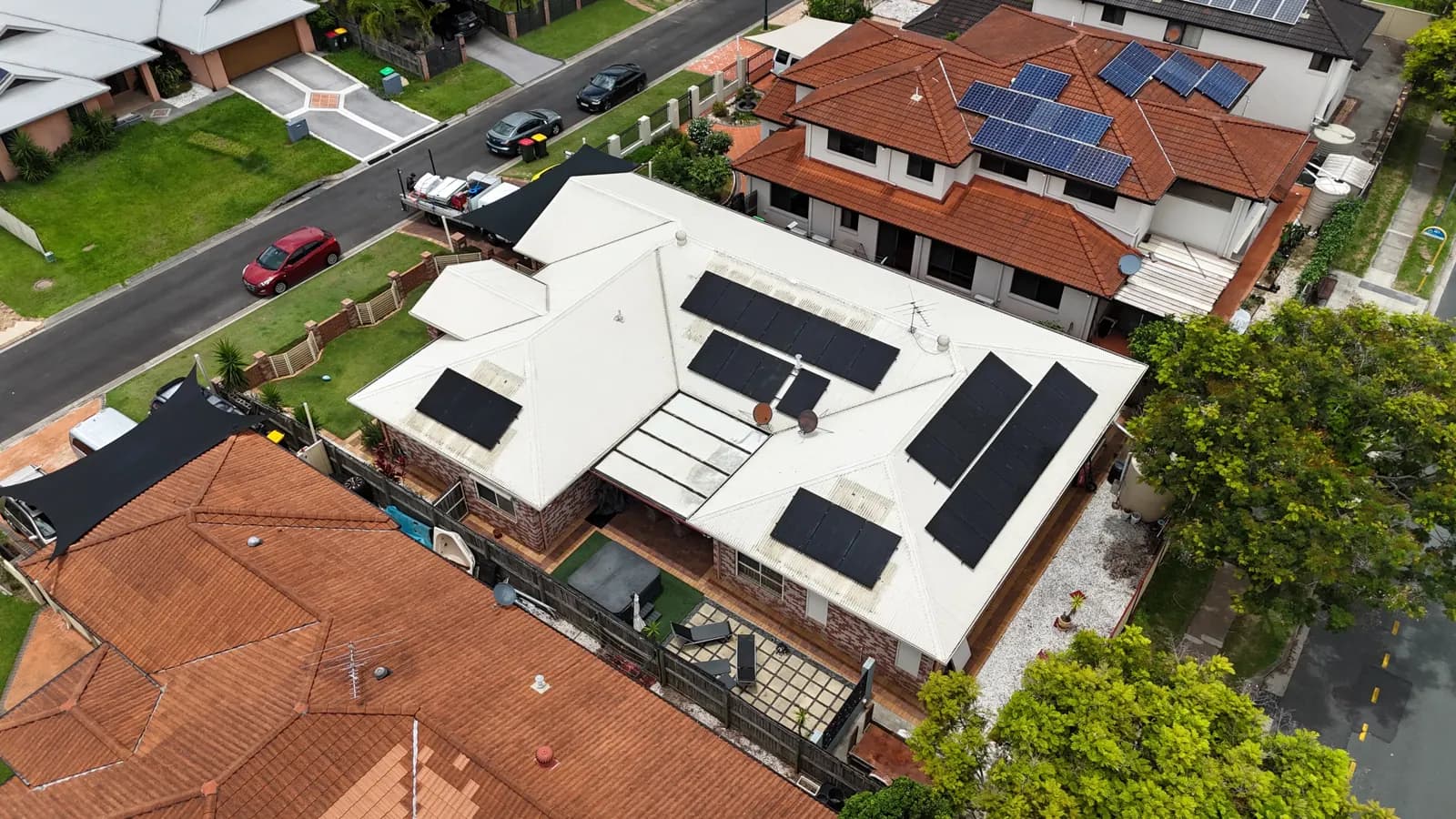 Solar install by EAC Services Group