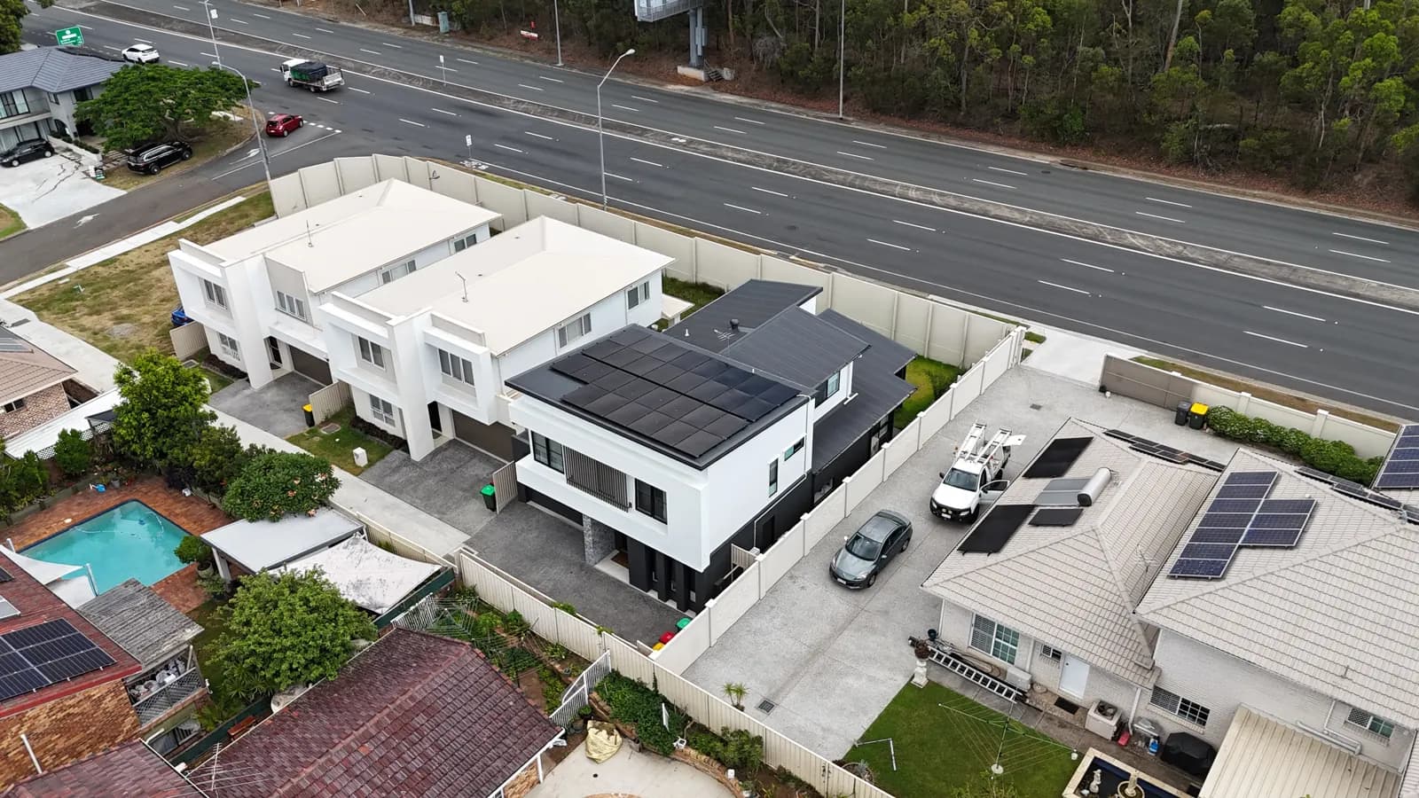 Solar install by EAC Services Group