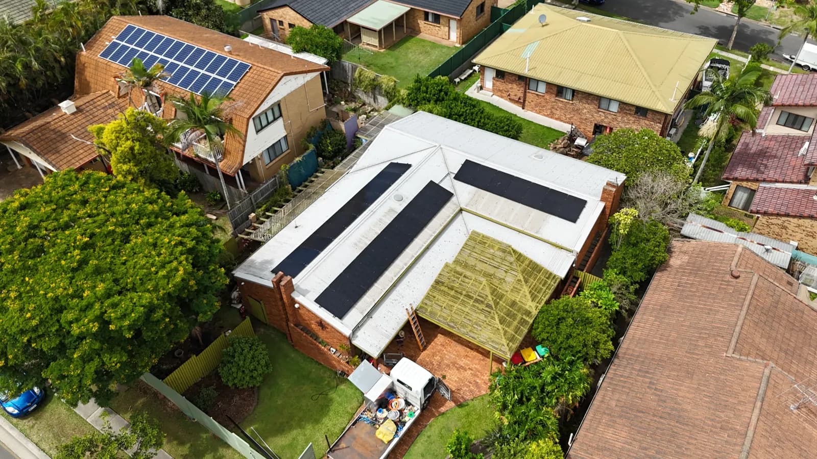 Solar install by EAC Services Group