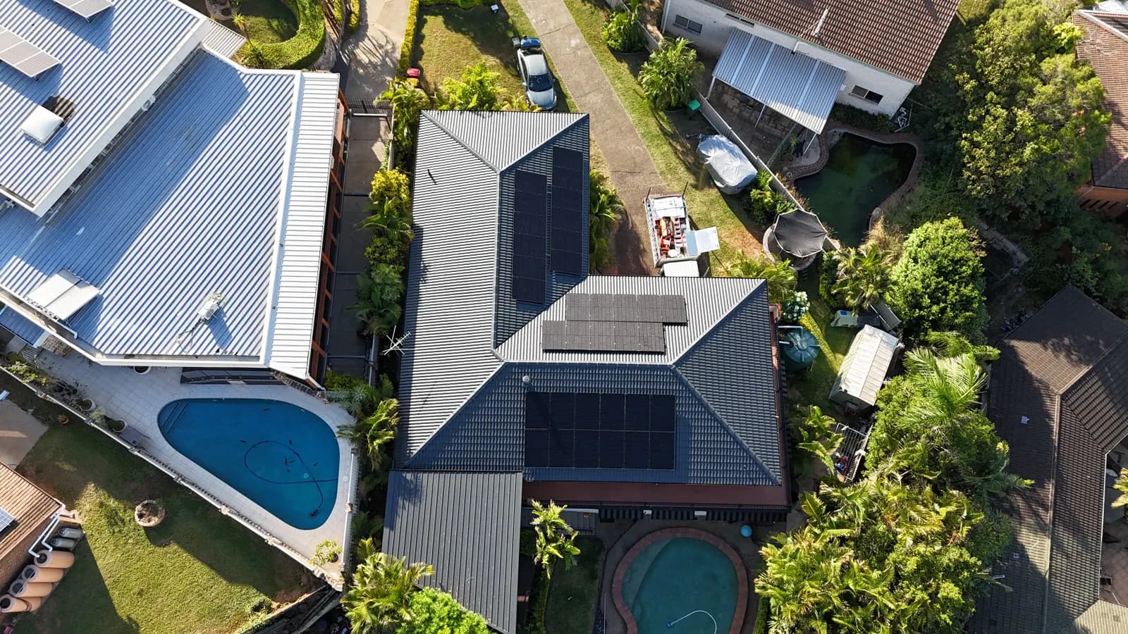 Solar install by EAC Services Group