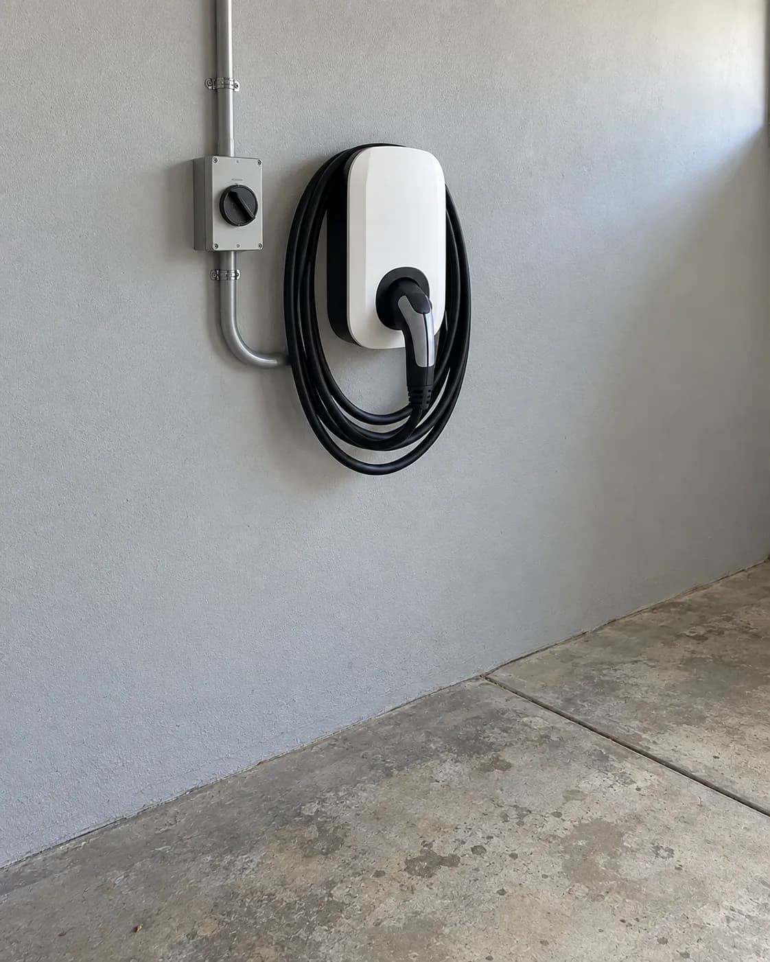EV charger installation