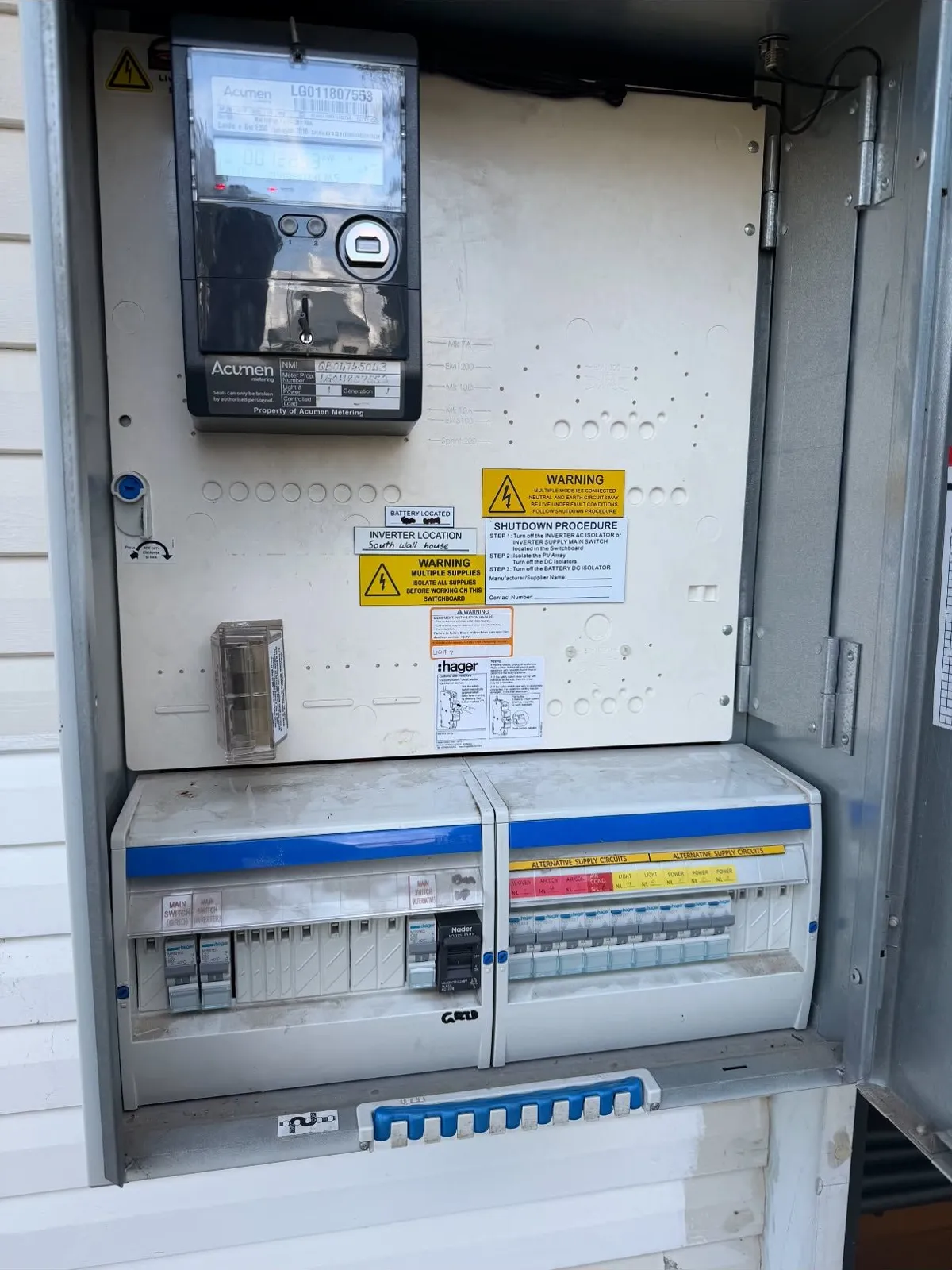 Electrical install by EAC Services Group